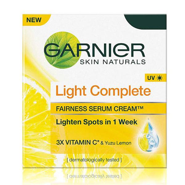 Garnier skin Light Complete Serum Cream